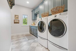 Laundry Room remodel project in akron ohio